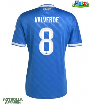 Real Madrid Federico Valverde #8 Tredje Tröja 2025-26 Kortärmad